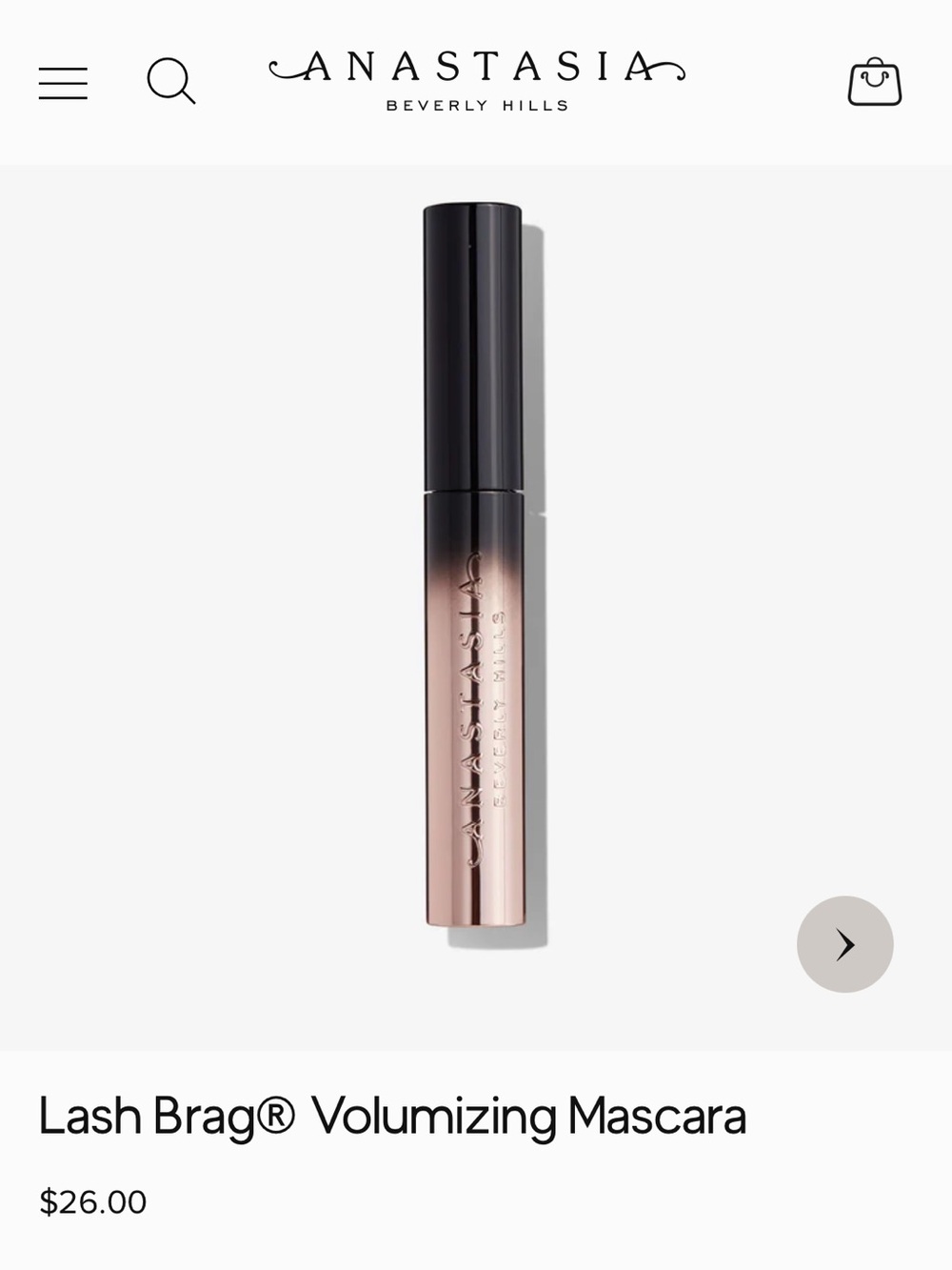 NIB - ABH Lash Brag Mascara (BRAND NEW. NEVER USED, OPENED, SWATCHED)